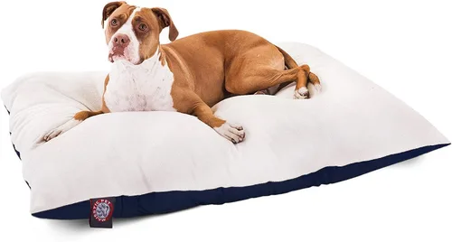Vista 20 de Majestic Pet Cama rectangular para perros tamaño mediano, lavable, funda extraíble, cama para mascotas, cama para jaula para perros, cama de gran