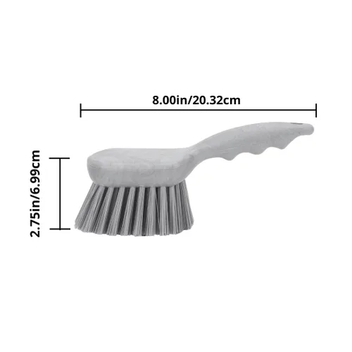 Vista 5 de SPARTA 40541EC01 Cepillo de Fregar de Plástico, Cepillo de Utilidad, Cepillo de Cocina Con Agujero para Colgar Para Limpieza, 8 Pulgadas, Marrón