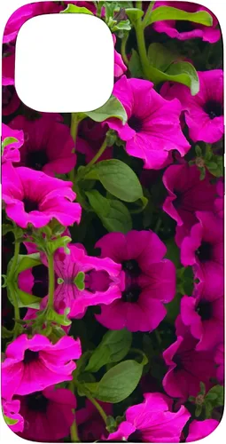 Vista 6 de iPhone 16 Purple Petunia Floral Cool Garden Plant Flower Gardener Gift Case