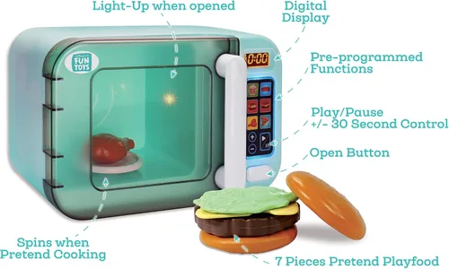 Vista 2 de My First - Juego de luces y sonidos para microondas diseñado para niños a partir de 3 años, multicolor