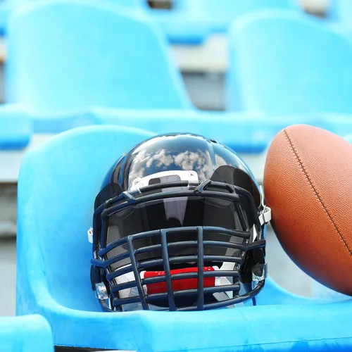 Vista 7 de Kanayu 2 viseras de fútbol para jóvenes y adultos, casco de lacrosse, protección ocular para deportes de fútbol