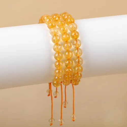 Vista 110 de AD Beads Pulseras de piedras preciosas unisex de 0.315 pulgadas (0.315 in), macramé curativo ajustable de 7 a 9 pulgadas Usa esta pulsera