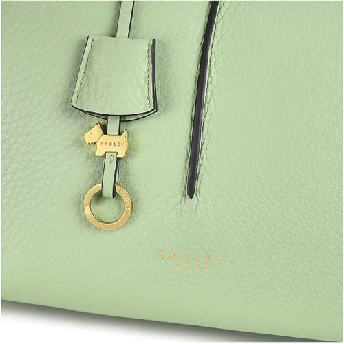 Vista 4 de RADLEY London Hillgate Place - Cadena - Bandolera pequeña con cremallera, Higo Verde