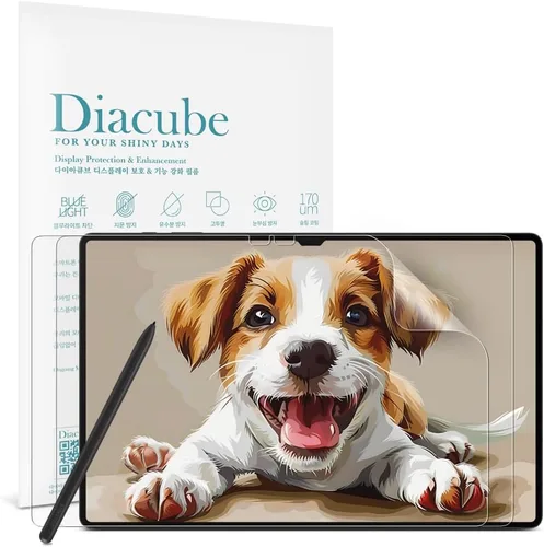 Vista 7 de [Paquete de 2] Protector de pantalla Paperfeel para Samsung Galaxy Tab S6 Lite de 10.4 pulgadas (2024/2022/2020), película PET mate antirreflejos