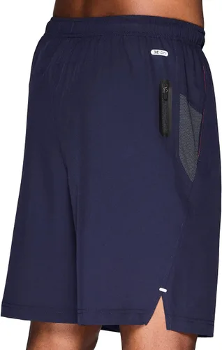 Vista 14 de RBX Active - Pantalones cortos de baloncesto para hombre, 9 pulgadas, elásticos, con bolsillos