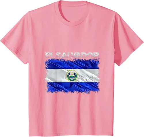 Vista 59 de Camiseta El Salvador, Negro