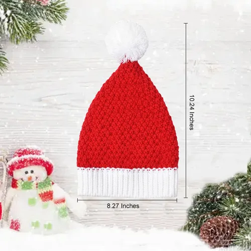 Vista 6 de Gorro de Papá Noel para niños y niñas