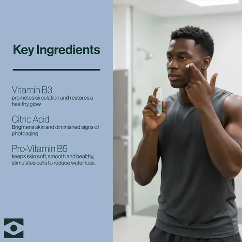 Vista 2 de Dermasport - Crema para debajo de los ojos para atletas, fórmula hidratante para hombres y mujeres, se dirige a la hinchazón, ojeras y líneas finas