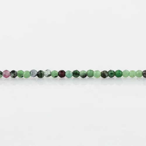Vista 4 de TGH Pulsera de cuentas naturales con piedras preciosas microfacetadas, joyería para ella, cristales curativos energéticos de piedra natal, cadena