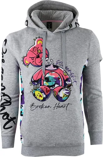 Vista 7 de SCREENSHOT Sudadera urbana de forro polar para hombre, diseño de dibujos animados de animación, parche bordado de gel