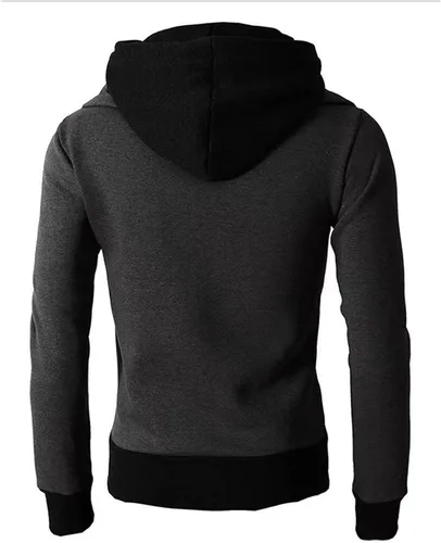 Vista 3 de SHENGXINY Mens Hooded Full Zip Tracksuit Set Colorblock Sweatsuit Men's Tracksuit Athletic Sports Casual Track Suit Outfits