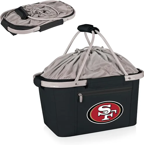 Vista 3 de Picnic TIME NFL Metro Basket Collapsible Cooler Tote Negro