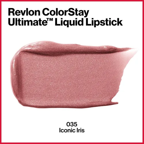 Vista 2 de Lápiz labial líquido Revlon ColorStay Ultimate, Iconic Iris