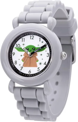 Vista 8 de Star Wars The Mandalorian - Reloj analógico de cuarzo con correa de silicona para niños