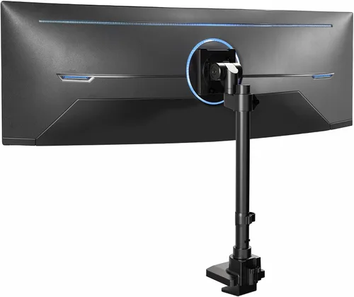 Vista 11 de VIVO Soporte de escritorio para monitor LCD individual de 13 a 38 pulgadas de alta resistencia, para 1 pantalla estándar a ultra ancha de hasta 38