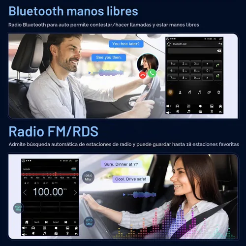 Vista 4 de Radio de coche de 9.7 pulgadas para Ford F150 2009 2010 2011 2012 Bluetooth FM