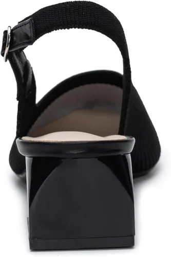 Vista 4 de youngshow Zapatos de tacón bajo para mujer, cómodos zapatos de tacón bajo para mujer, zapatos de vestir casuales para trabajo y oficina