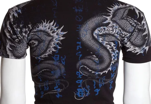 Vista 6 de Xtreme Couture by Affliction Camiseta Hombre Double UP Negro