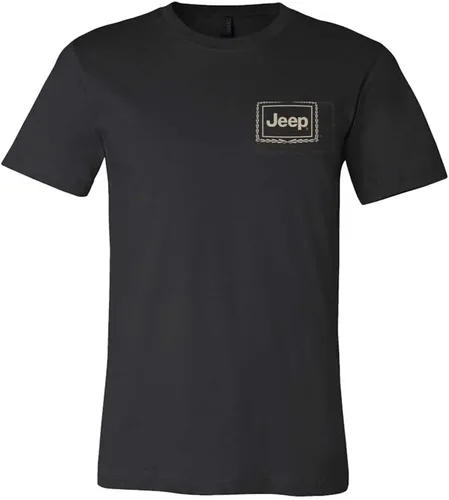 Vista 6 de Jeep Camiseta vintage Wagoneer negra para hombre