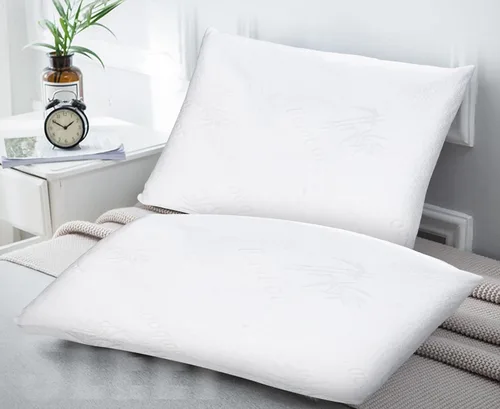 Vista 5 de Slumberfy - Protector de almohada de bambú impermeable de tamaño estándar, fundas de almohada premium con protección contra alergias, funda