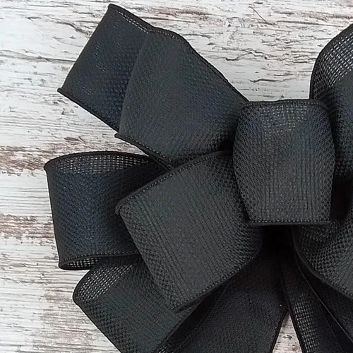 Vista 5 de Arco de corona para añadir accesorios a escaleras, guirnaldas, linternas - personalizado (negro)