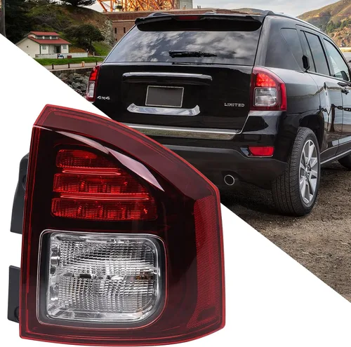 Vista 7 de Huray - Luz trasera izquierda para Jeep Compass 2011-2013 lado del conductor LH