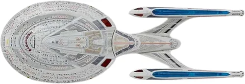 Vista 3 de Hero Collector Star Trek The Official Starships Collection Eaglemoss Model Ship Box U.S.S. Enterprise NCC-1701-E