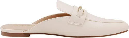 Vista 3 de DREAM PAIRS Mocasines planos con hebilla y punta puntiaguda sin espalda sin cordones para mujer