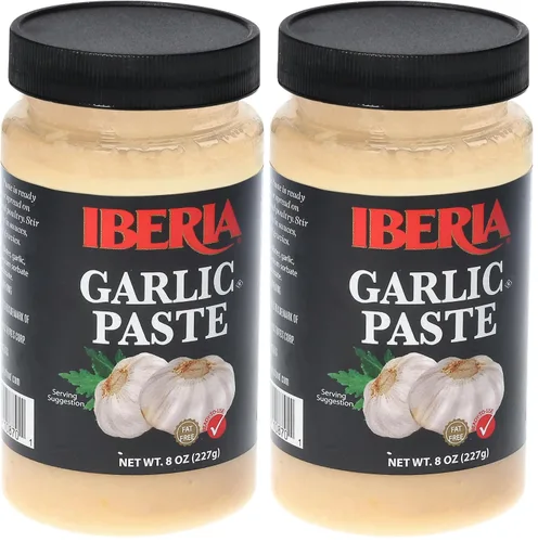 Vista 7 de Iberia Pasta de ajo, 8 onzas