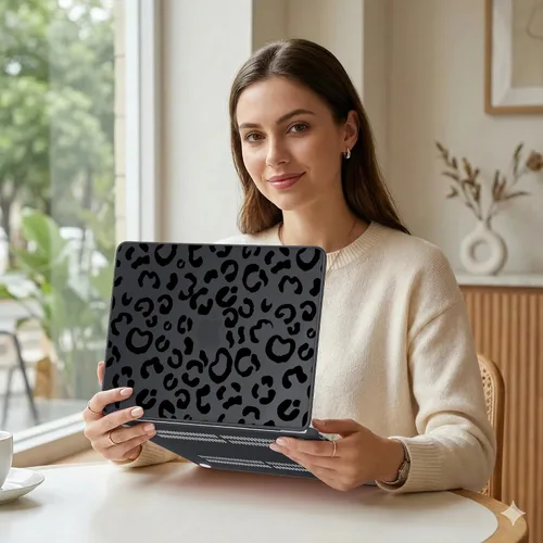 Vista 3 de TWOLSKOO Funda para MacBook Neo de 13 pulgadas 2026 A3404 A18 Pro Chip, funda rígida de plástico con adaptador tipo C, 2 fundas para cámara web
