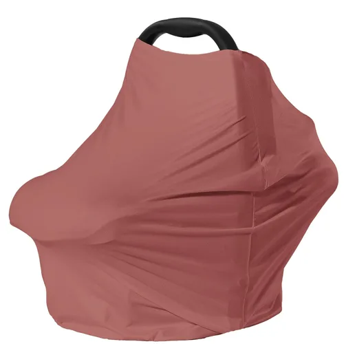 Vista 12 de Fundas de asiento de automóvil para bebés - Cubierta de toldo multiusos para asiento de automóvil, fundas para lactancia materna, cubierta de toldo