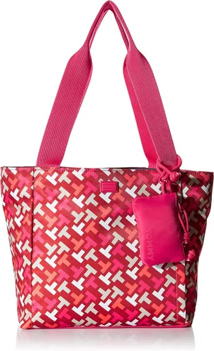 Vista 6 de Tommy Hilfiger Erin II - Bolso tote con bolsa Bias Multi Print Nylon