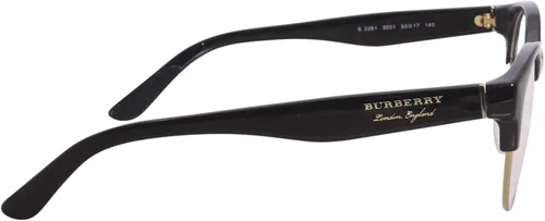 Vista 3 de Burberry BE2261 - Lentes 3001 negrooro claro con lente de demostración de 1969in