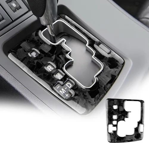 Vista 9 de AIRSPEED Cubierta Adhesiva de Consola Central de Fibra de Carbono para Cambio de Marchas Panel Interior para Mazda 3 2010 2011 2012 2013 Accesorios