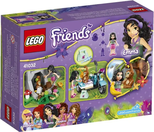 Vista 3 de LEGO Friends First Aid Jungle Bike 41032 - Juego de construcción