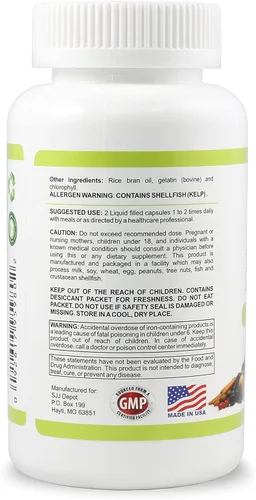 Vista 7 de 120 cápsulas líquidas multivitamínicas de frutas y verduras, multivitaminas cargadas, suplementos, múltiples vitaminas tienen muchos antioxidantes