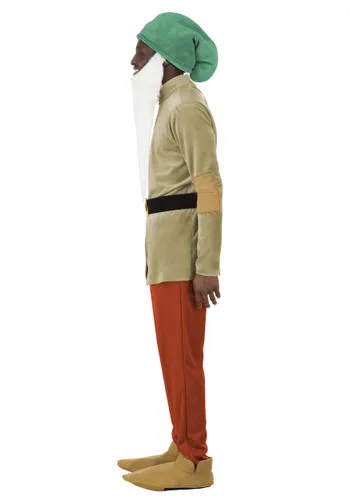 Vista 3 de Disfraz de Enano Dormilón de Disney para Hombre Multicolor