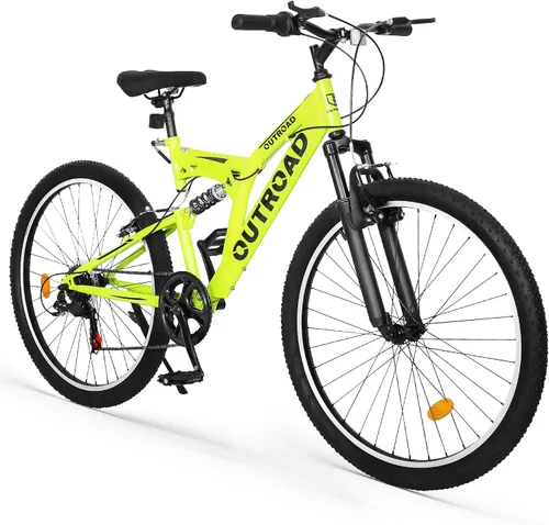 Vista 10 de 26 Inch Mountain Bike for Adult Men Women, 7 Speed Mountian Bicycle with Dual V Brake Suspension MTB Bicycle, Multiple