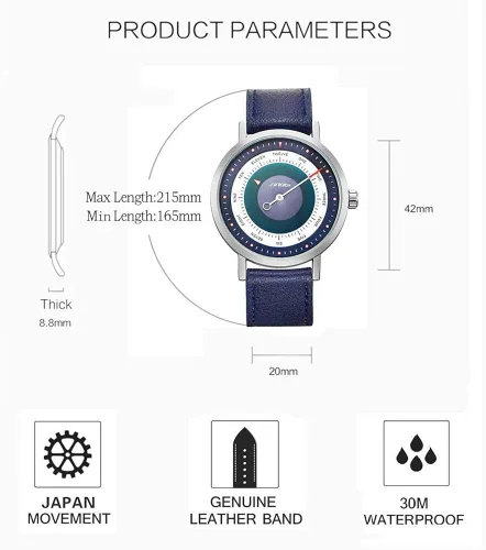 Vista 5 de SHENGKE SINOBI - Reloj de negocios para hombre diseño original de malla de acero para hombre reloj Relogio Masculino creativo