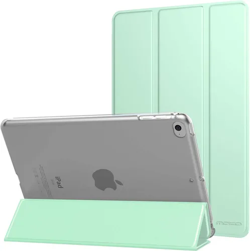 Vista 36 de MoKo Funda para iPad mini 5 2019/Mini 4 2015 (5ta/4ta Generación 7.9 pulgadas), funda delgada y ligera con soporte, con protector traslúcido