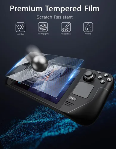 Vista 5 de Benazcap - Funda de transporte compatible con cubierta de vapor, kit de accesorios con funda rígida de viaje, protector de pantalla, protector