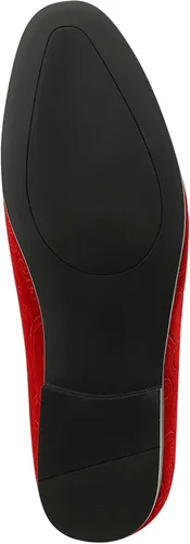 Vista 6 de Amali King - Pantuflas para hombre - Mocasines para hombre - Zapatos de diseñador para hombre - Zapatos de esmoquin - Mocasines de terciopelo