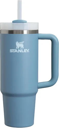 Vista 87 de STANLEY Quencher H2.0 Vaso Térmico con Asa y Pajita 64 oz Tapa Flowstate de 3 Posiciones Gran Capacidad para Viajes y Deportes Vaso de Acero