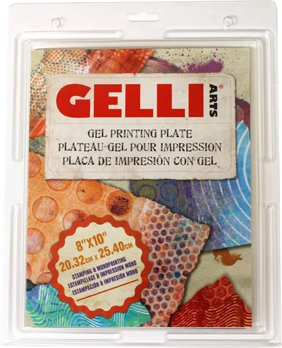 Vista 11 de Gelli Arts Placa de impresión de gel redonda de 4