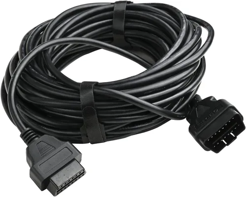 Vista 4 de iKKEGOL Cable de extensión OBD2 OBDII completo de 16 pines para automóvil macho a hembra, extensor de diagnóstico, adaptador de cable OBD de perfil