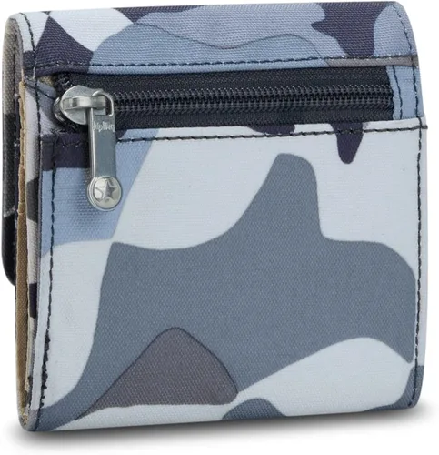 Vista 2 de Kipling Cece bolso cierre a presión cartera pequeña metálica