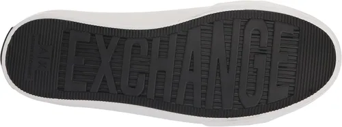 Vista 4 de AX ARMANI EXCHANGE Tenis altos con logotipo Icon para hombre