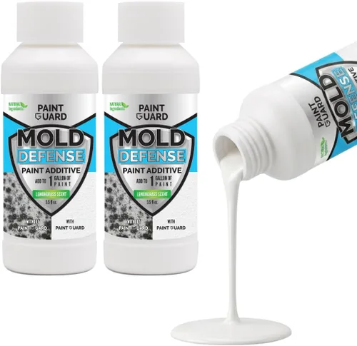 Vista 8 de Paint-Guard - Aditivo de pintura para defensa de moho y moho (tratamiento de 1 galón)