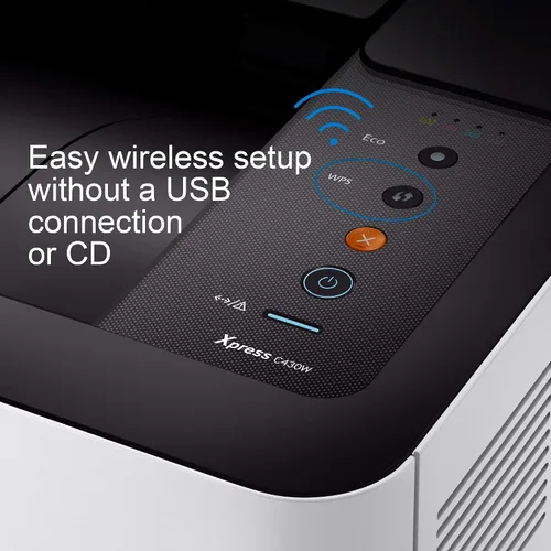Vista 7 de Samsung Electronics Impresora a color con wifi Xpress SL-C430W/XAA, reposición de Amazon activada