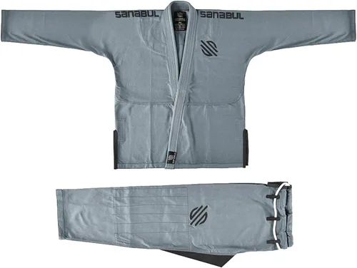 Vista 3 de Sanabul Essentials V2 Ultra Light BJJ Jiu Jitsu Gi ver guía especial de tallas